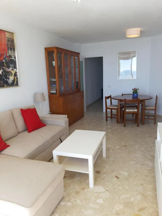 Front Beach And Swimmingpool In Benalmadena Costa